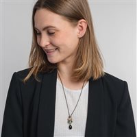 Collana Trollbeads Donna Collane Fantasia in Argento Onice TAGFA-00004 - TAGFA-00004